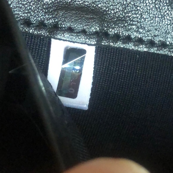 JIMMY CHOO Navy Blue Lambskin and Gold Stars Continental Zip Wallet - Picture 11 of 13